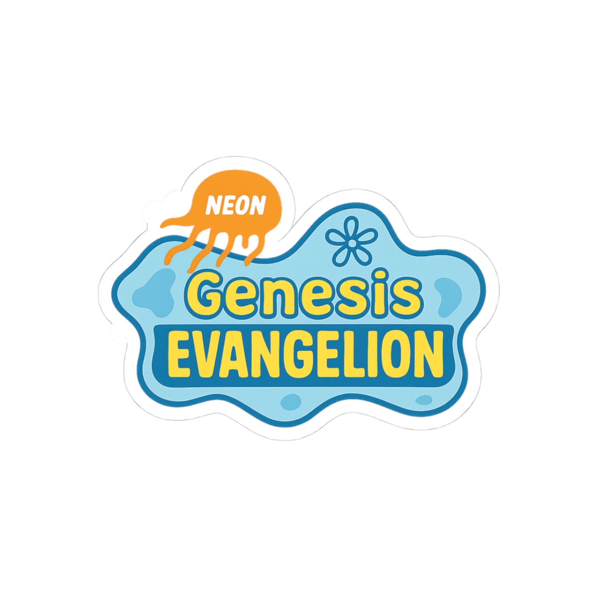 Neon Genesis Evangelion Sticker | Bold Anime Vinyl Decal - Official Stickers merchandise