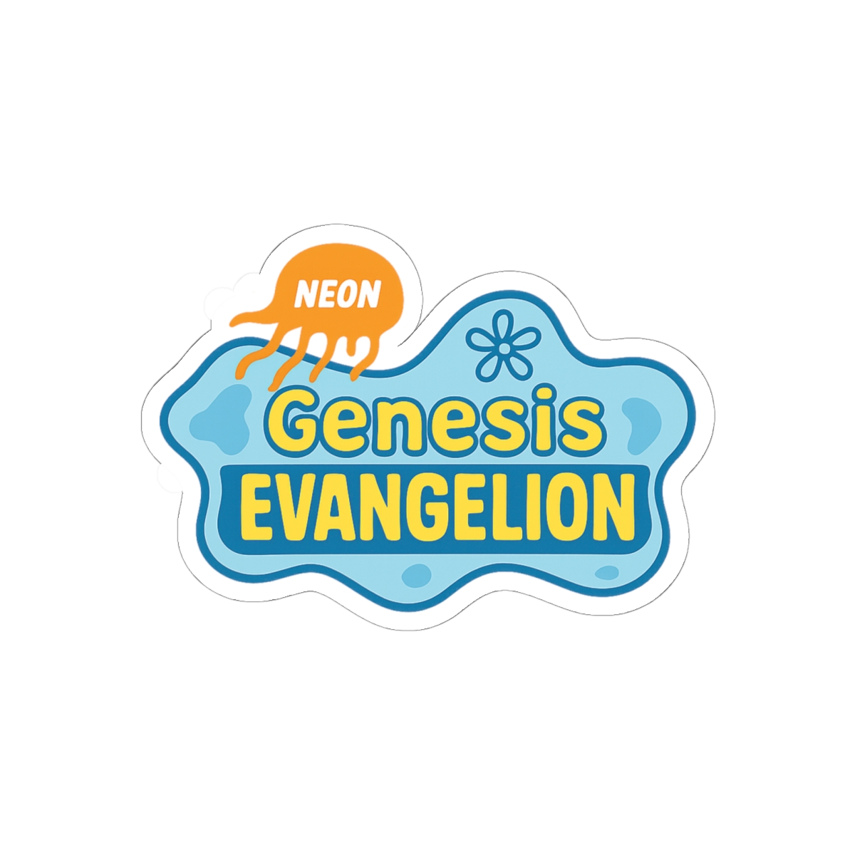 Neon Genesis Evangelion Sticker | Bold Anime Vinyl Decal - Official Stickers merchandise