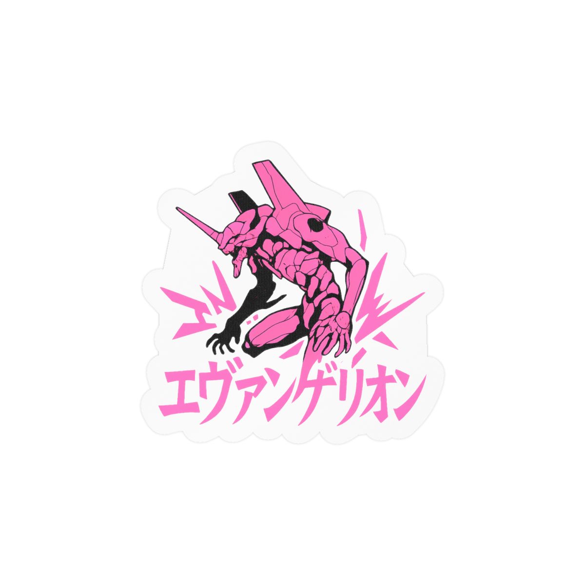 Eva Pink Sticker | Cute Vinyl Decal - alternate angle 2, merchandise