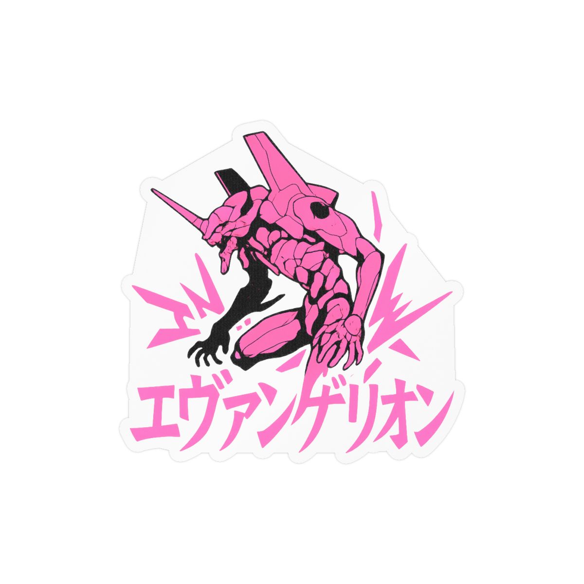 Eva Pink Sticker | Cute Vinyl Decal - alternate angle 3, merchandise