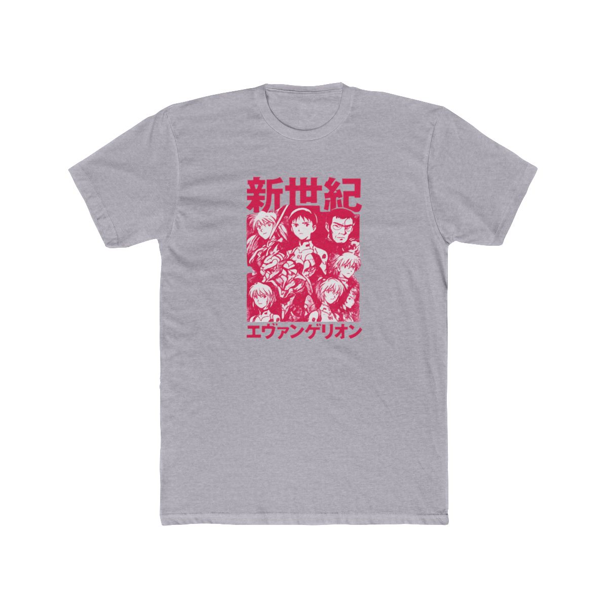 Evangelion Second Impact Magenta T-Shirt - alternate angle 4, merchandise