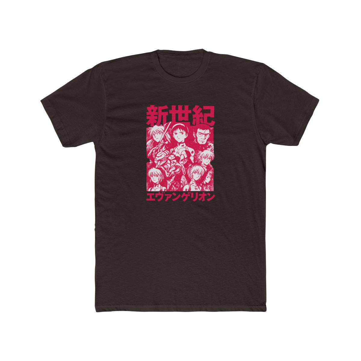 Evangelion Second Impact Magenta T-Shirt - alternate angle 2, merchandise