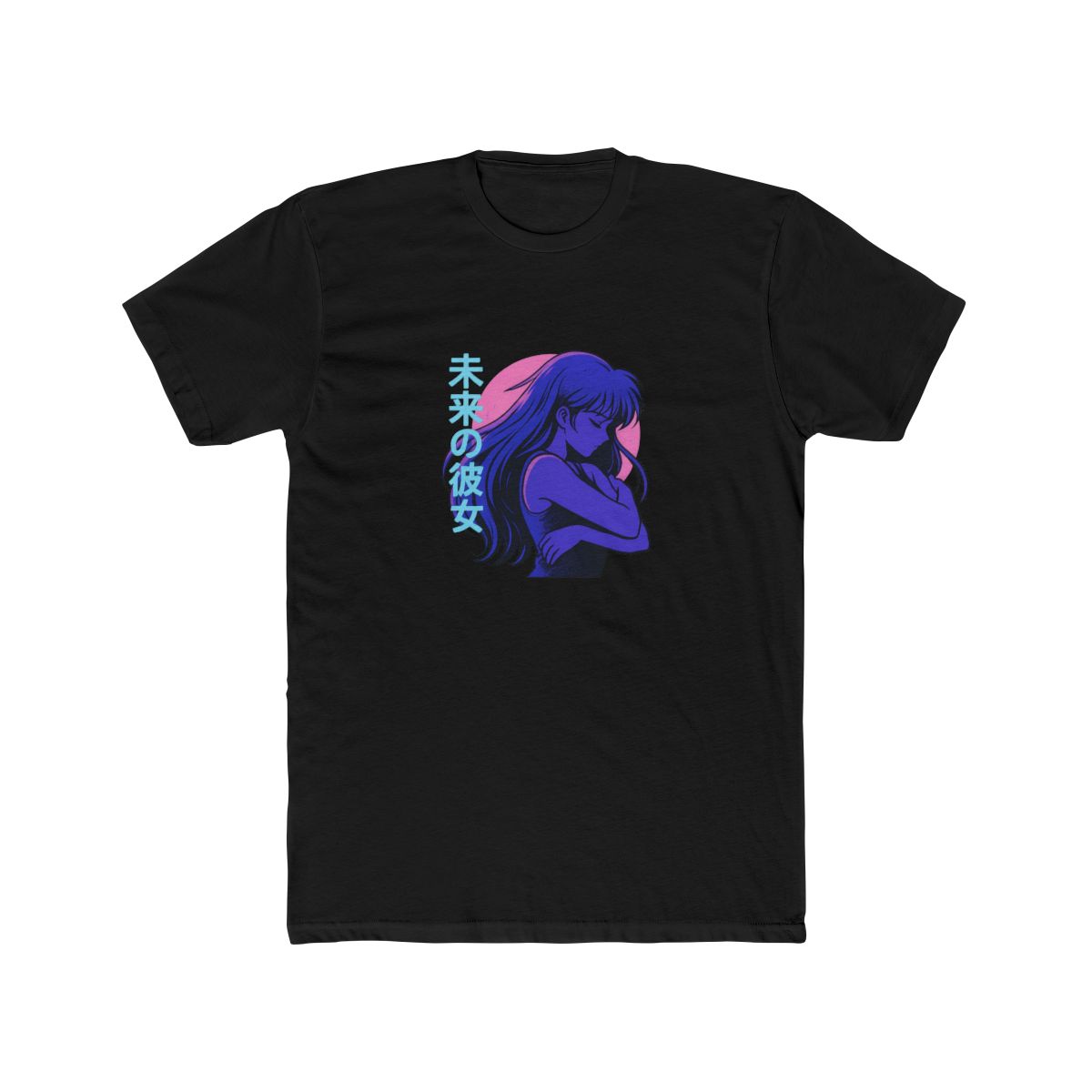 Bold Anime Graphic Ringer T-Shirt - alternate angle 3, merchandise