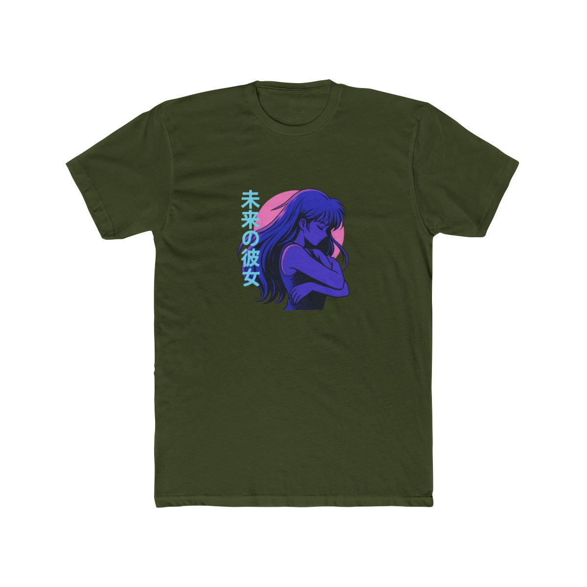Bold Anime Graphic Ringer T-Shirt - alternate angle 5, merchandise