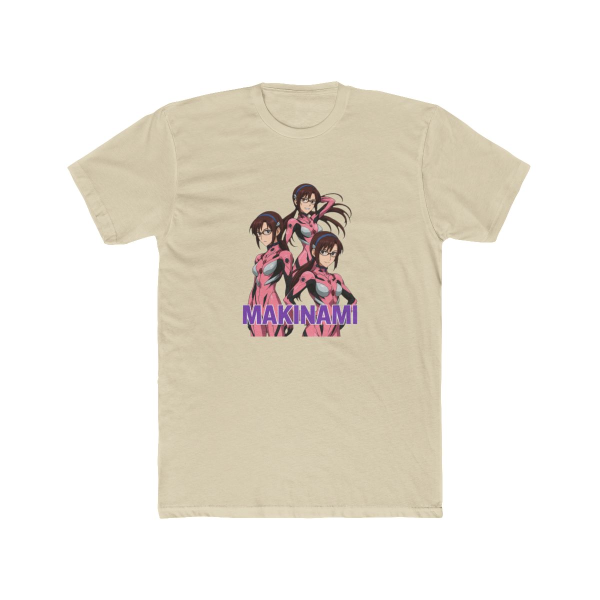 Mari Makinami Illustrious Evangelion Anime T Shirt - alternate angle 5, merchandise