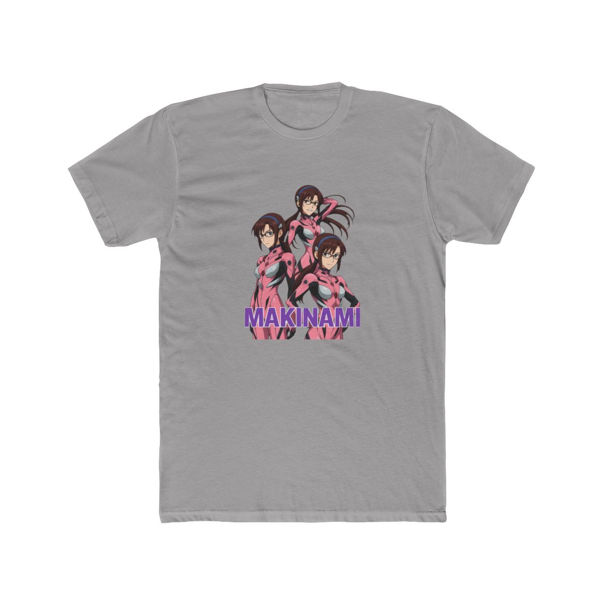 Mari Makinami Illustrious Evangelion Anime T Shirt - alternate angle 3, merchandise