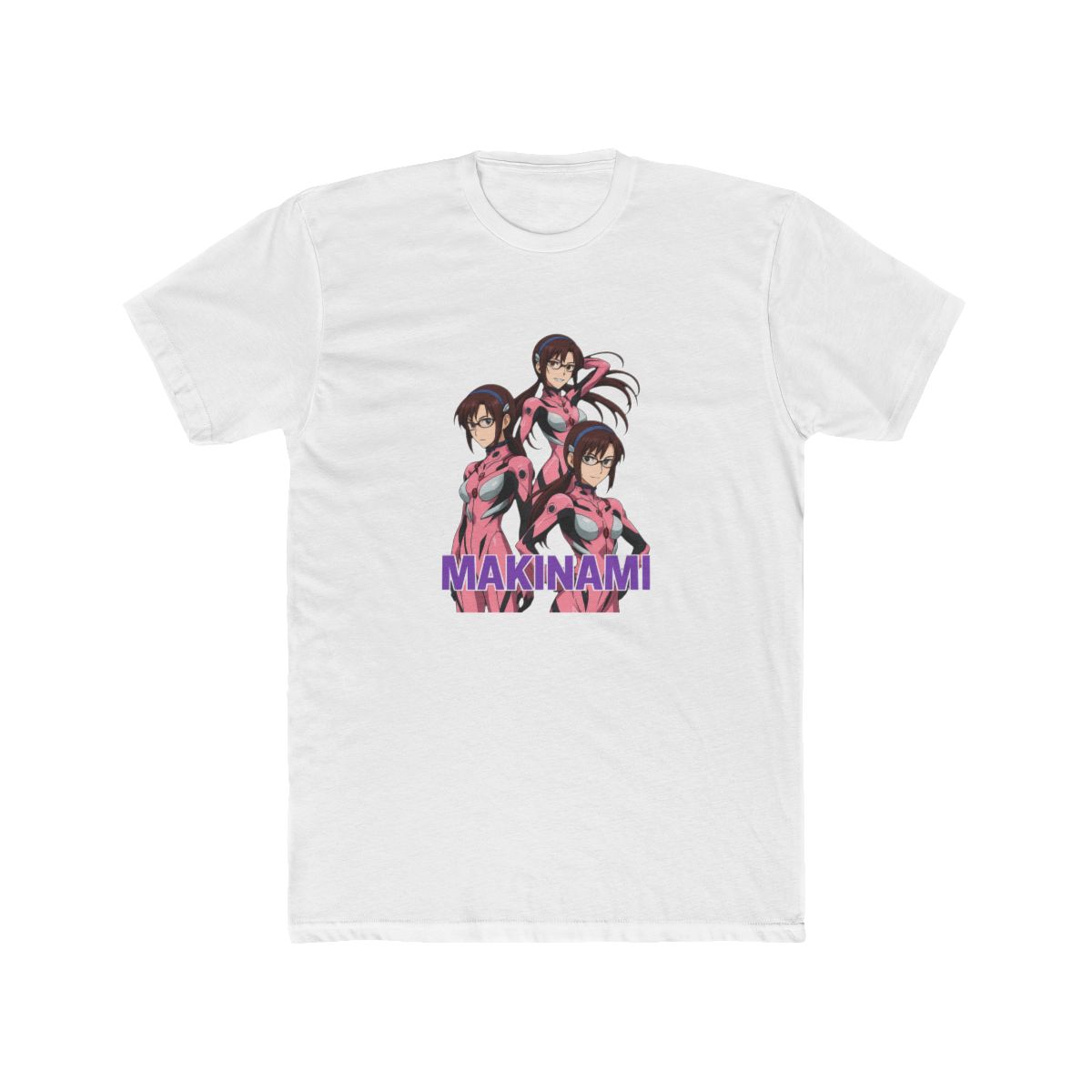 Mari Makinami Illustrious Evangelion Anime T Shirt - alternate angle 2, merchandise