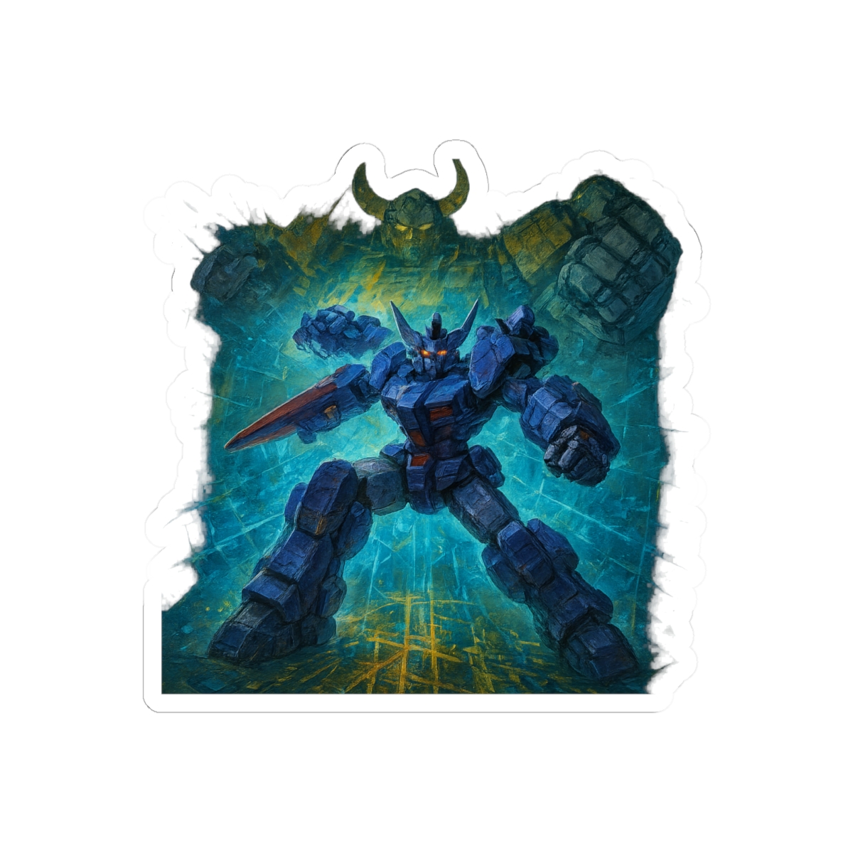 Unicron Chaos Bringer Transformers Sticker | Bold Vinyl Decal - Official Stickers merchandise