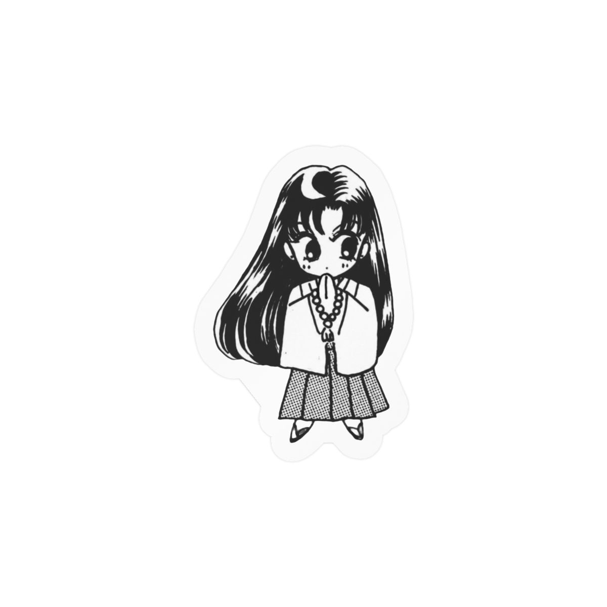 Chibi Rei Sticker | Cute Anime Vinyl Decal - alternate angle 1, merchandise
