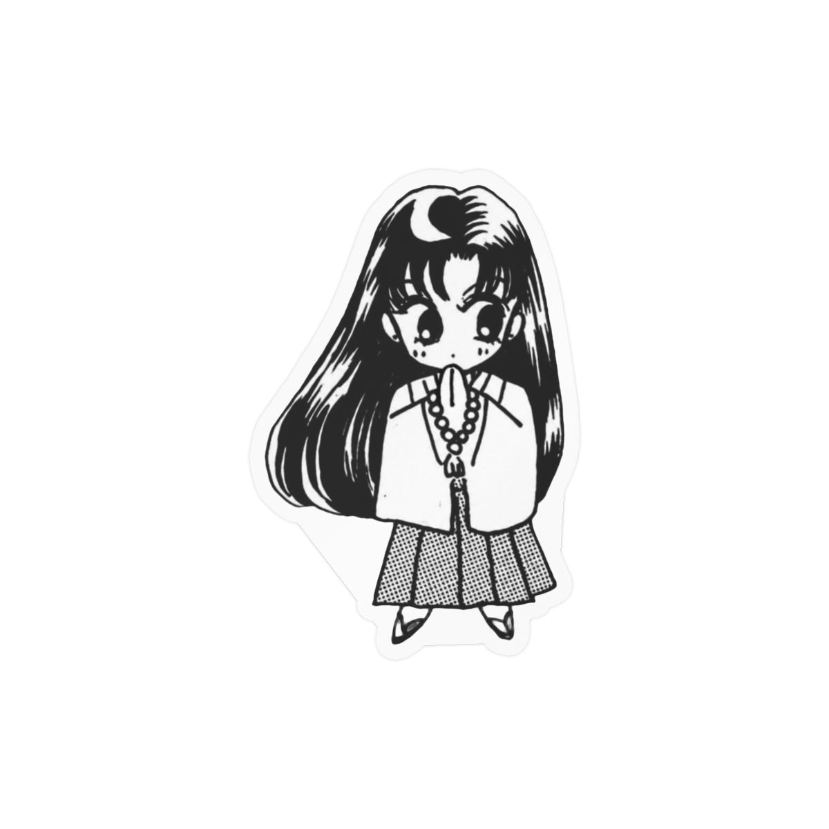 Chibi Rei Sticker | Cute Anime Vinyl Decal - alternate angle 3, merchandise