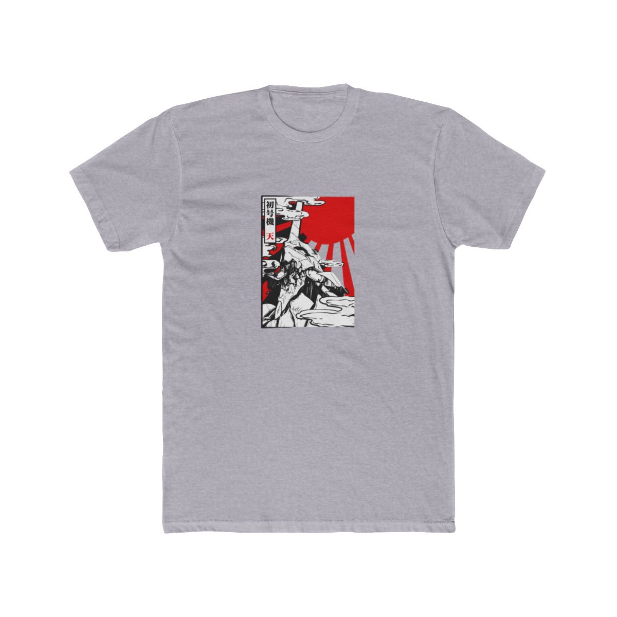 Evangelion black sun T-Shirt - alternate angle 3, merchandise