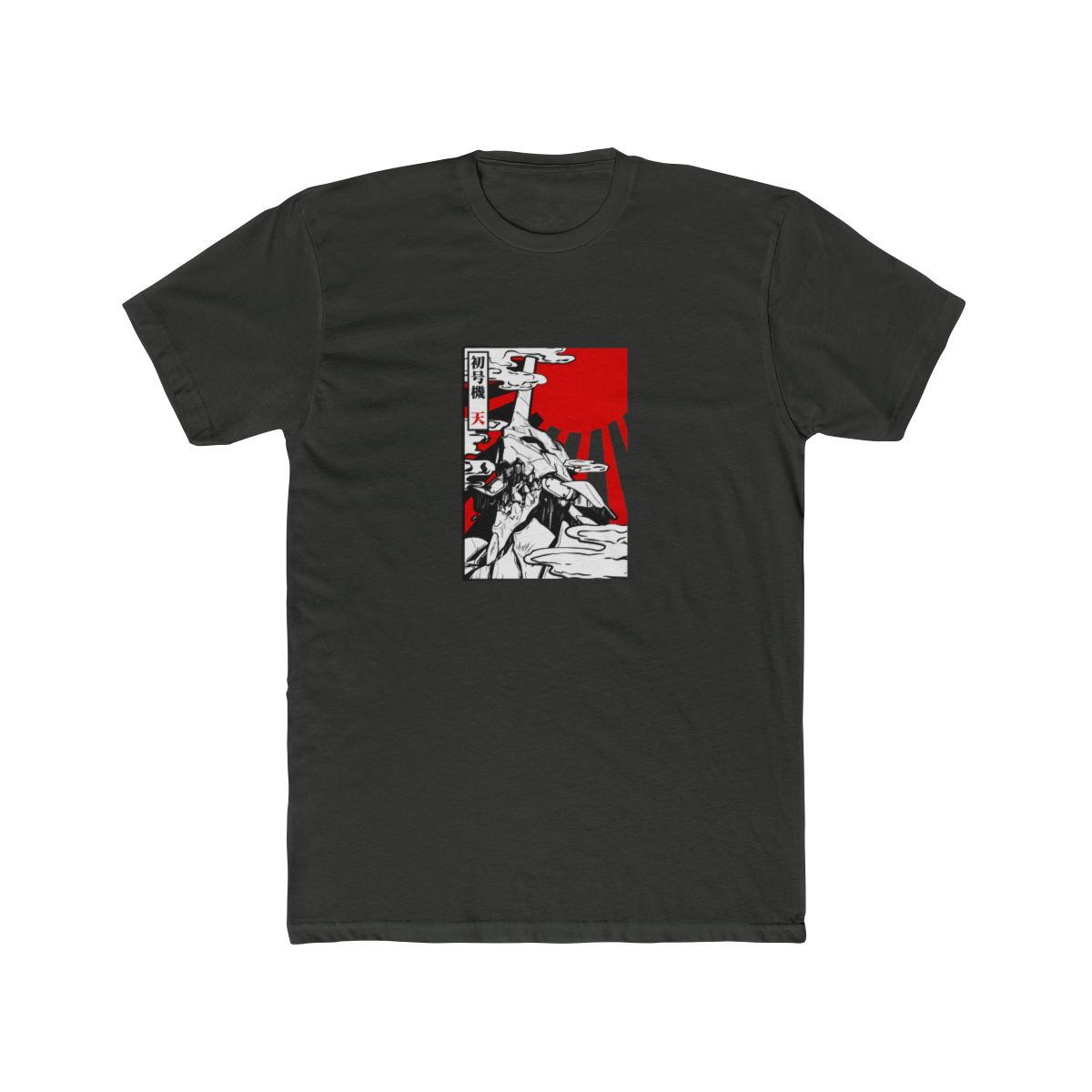 Evangelion black sun T-Shirt - alternate angle 5, merchandise