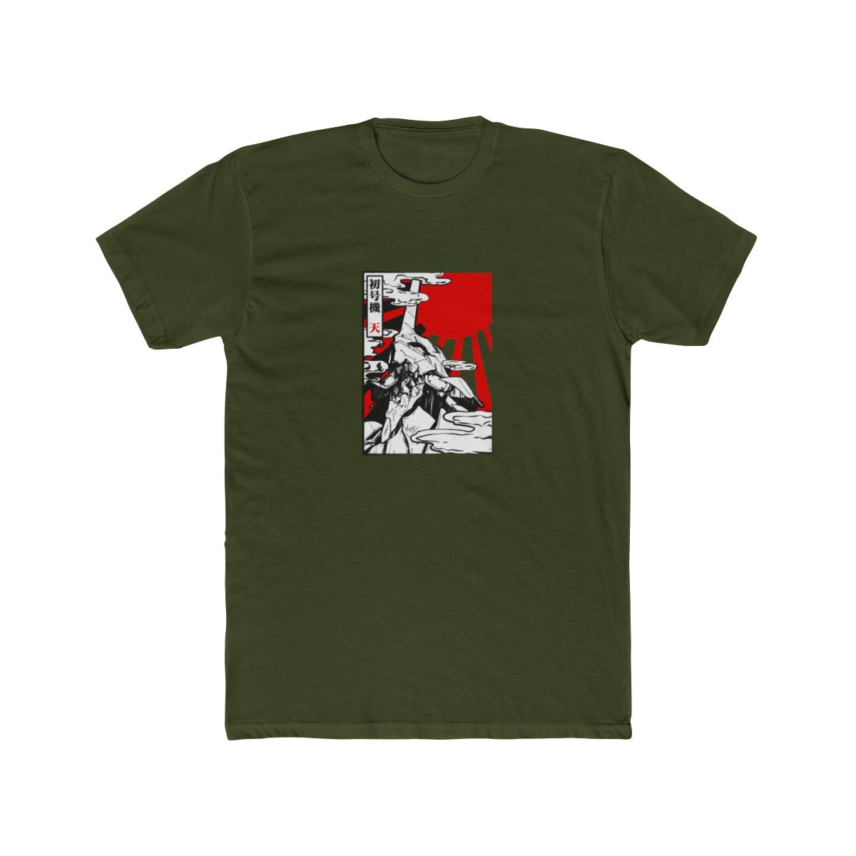 Evangelion black sun T-Shirt - alternate angle 4, merchandise