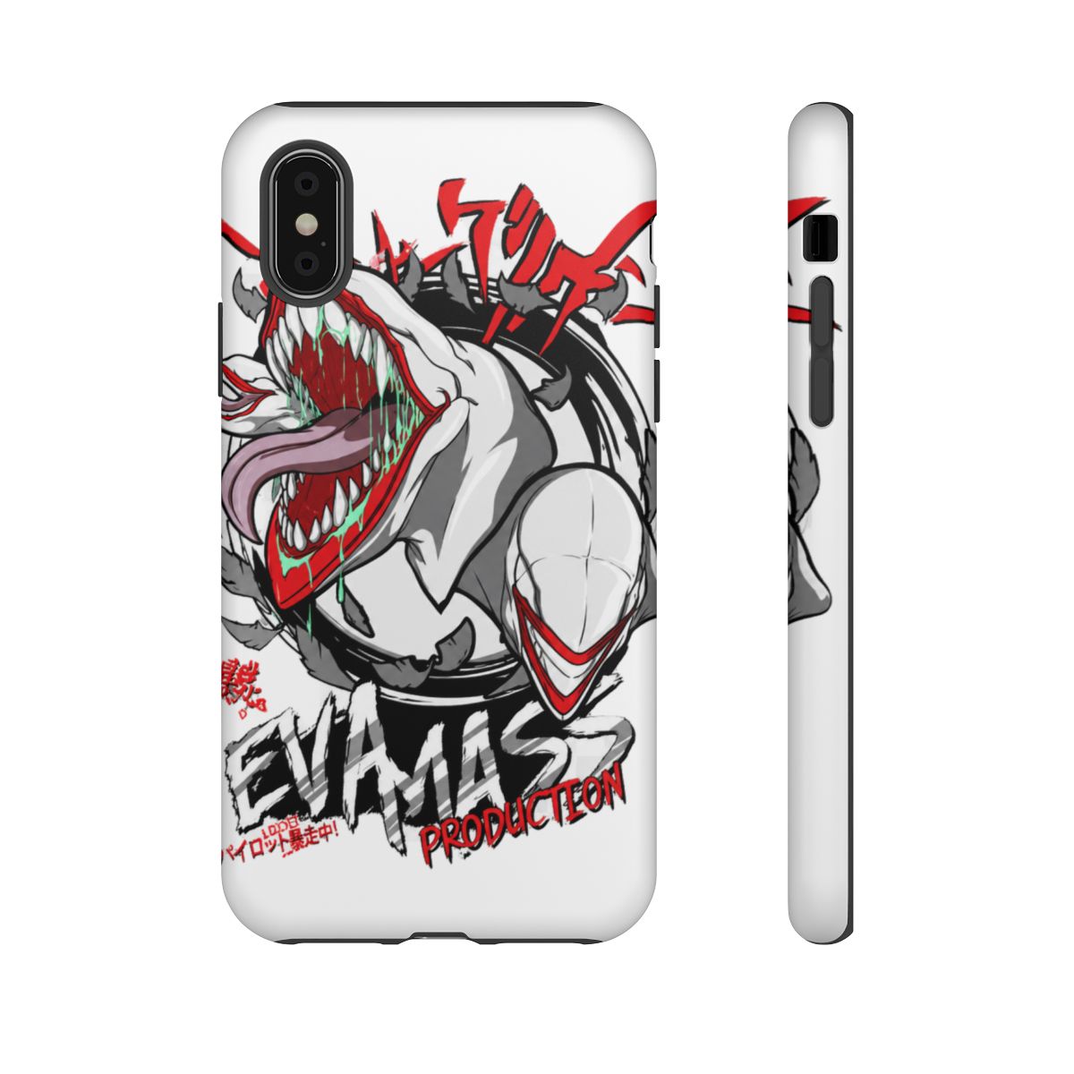 Evangelion Eva Mass Production iPhone 13 Pro Max Case - alternate angle 2, merchandise