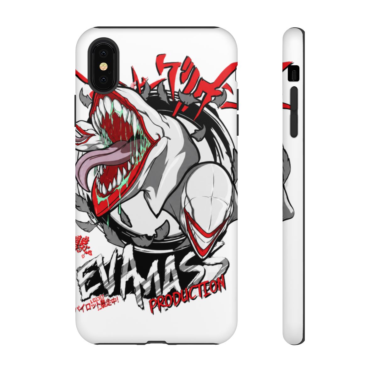 Evangelion Eva Mass Production iPhone 13 Pro Max Case - alternate angle 3, merchandise