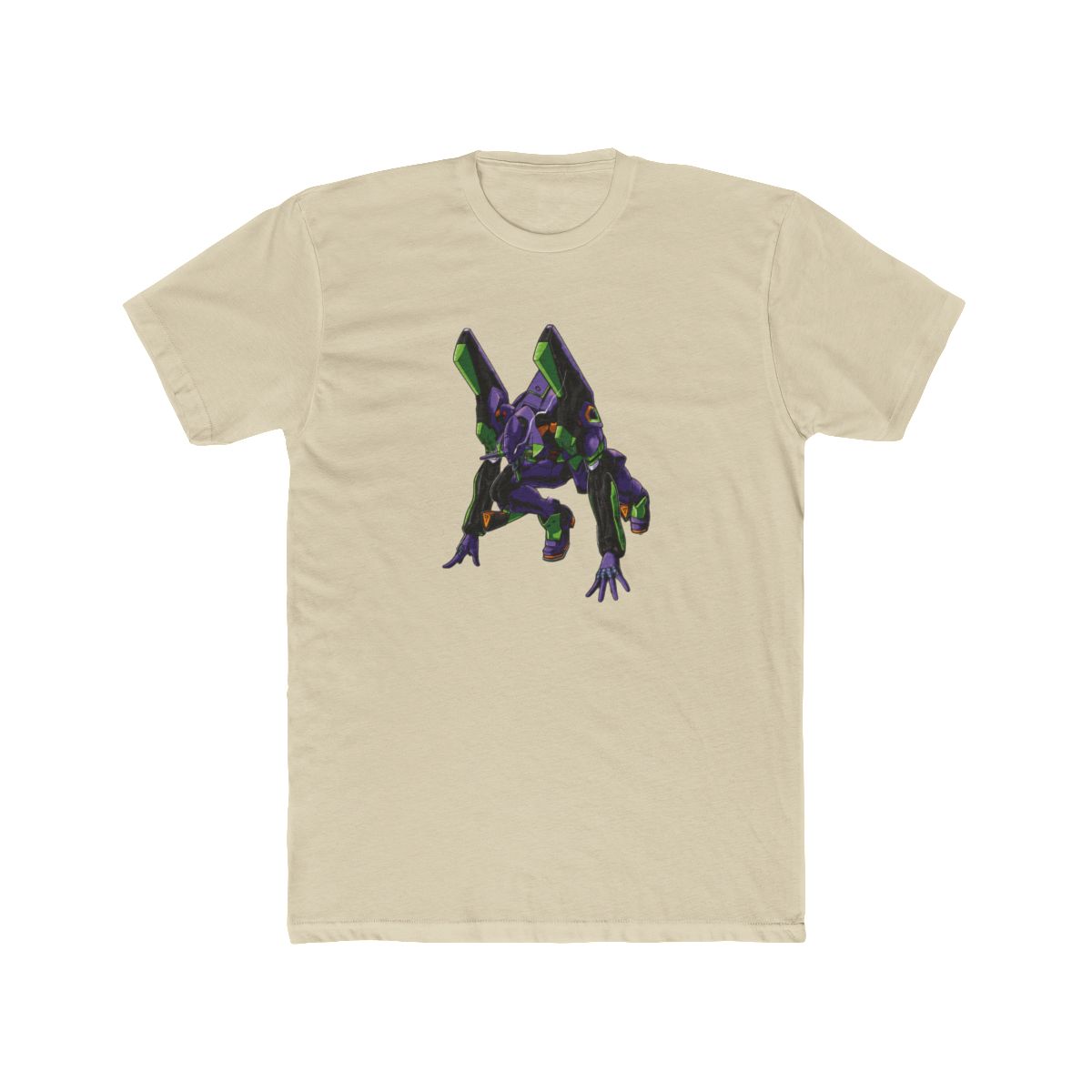Evangelion Unit 01 Badge T Shirt - alternate angle 5, merchandise