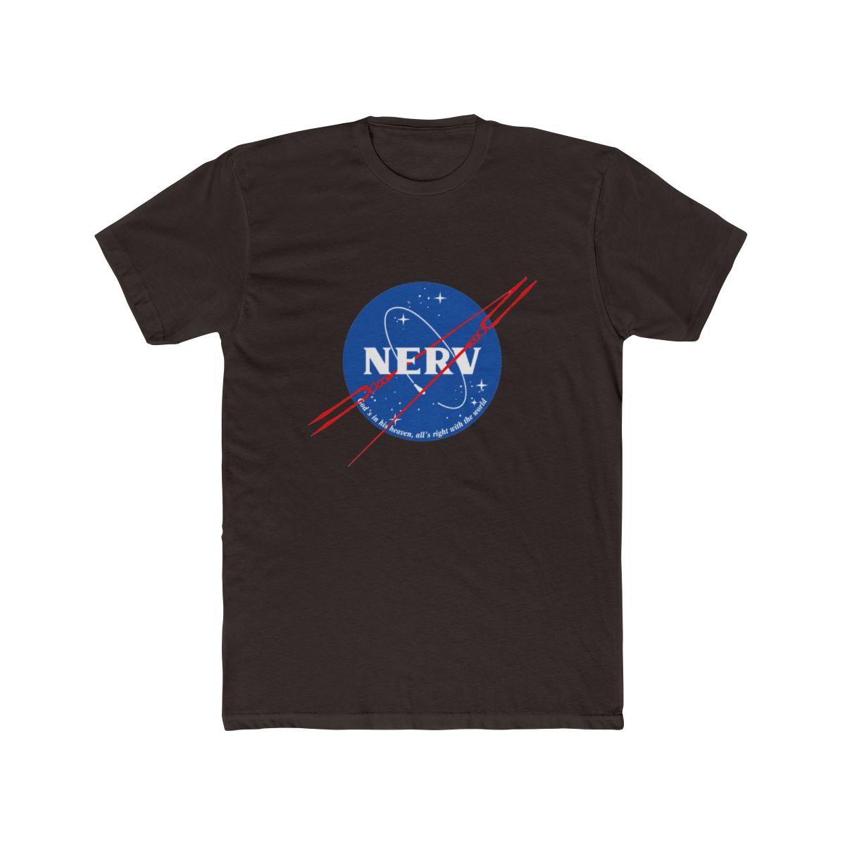 Nerv Nasa T Shirt - alternate angle 2, merchandise