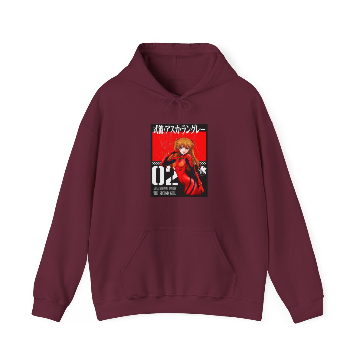 Neon Genesis Evangelion - Asuka Langley Shikinami Hoodie - alternate angle 4, merchandise