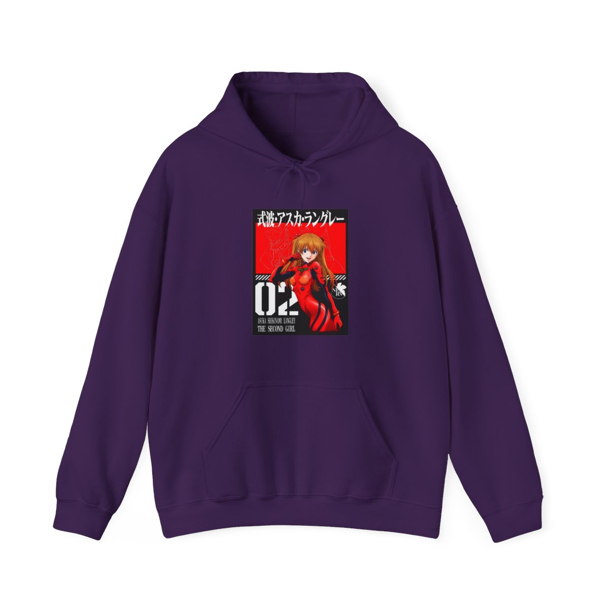 Neon Genesis Evangelion - Asuka Langley Shikinami Hoodie - alternate angle 5, merchandise