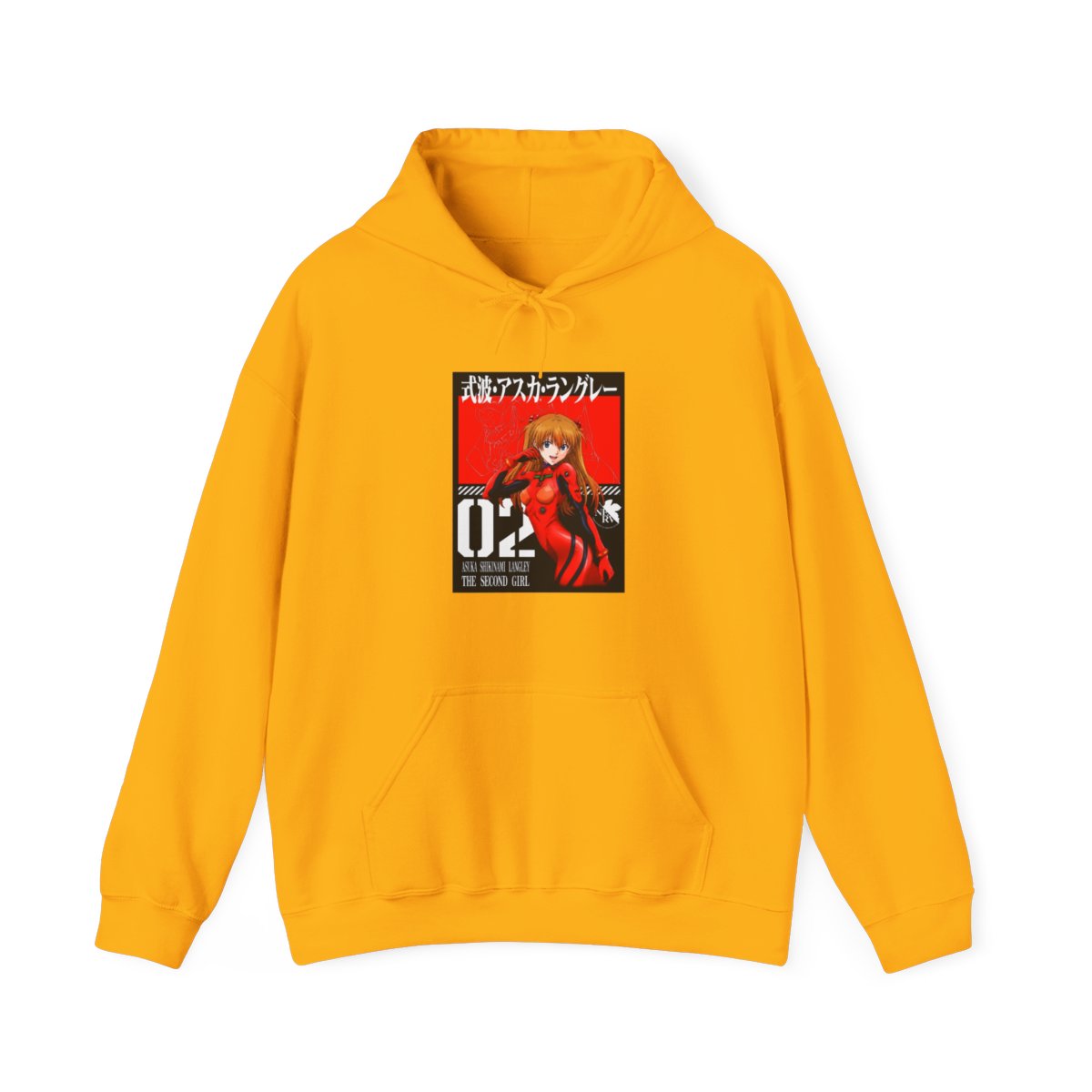 Neon Genesis Evangelion - Asuka Langley Shikinami Hoodie - alternate angle 3, merchandise